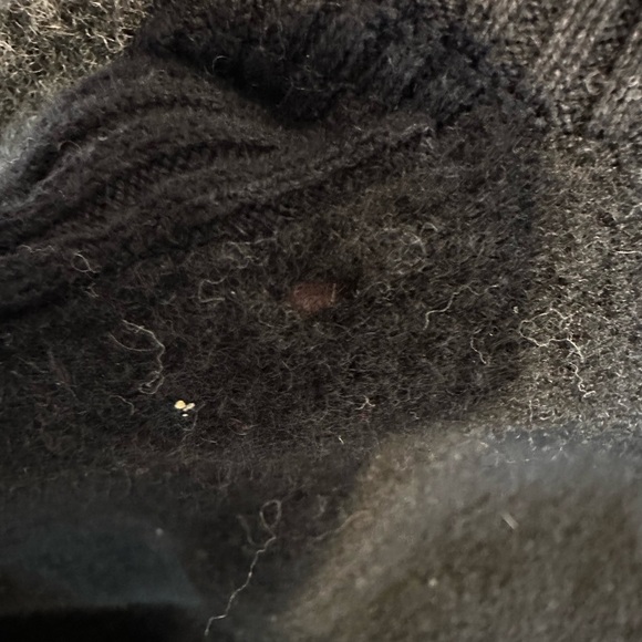 Men’s Medium Calvin Klein Premium Woolrich 100% Wool Sweater. Dark & Light Grey. - Picture 11 of 16